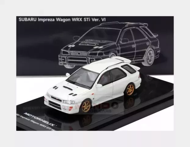Motorhelix Subaru Impreza Wrx Sw Station Wagon 2001 1:64 M67102