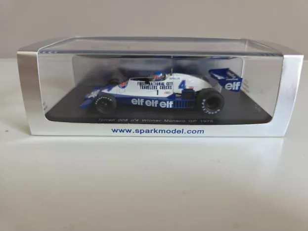 Spark Tyrrell F1 008 N 4 Winner Monaco Gp 1978 Patrick Depailler 1:43 S1730