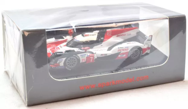 Spark Toyota Ts050 Hybrid Team Toyota Gazoo Racing N 7 2nd 24h Le Mans 2018 M.conway K.kobayashi J.m.lopez 1:87 87S141