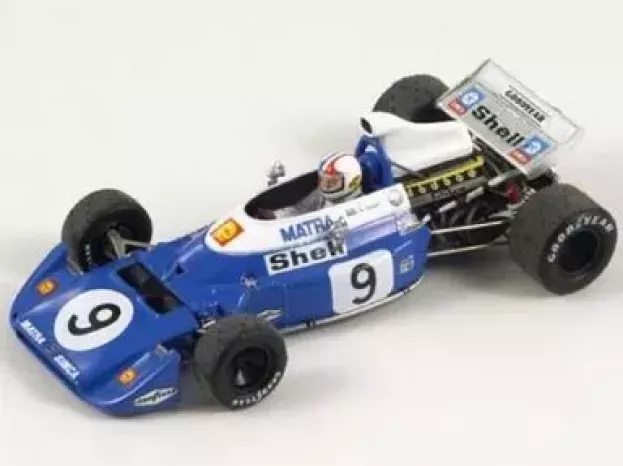 Spark Matra Simca F1 Ms120d N 9 3rd French Gp 1972 Chris Amon 1:43 S1607