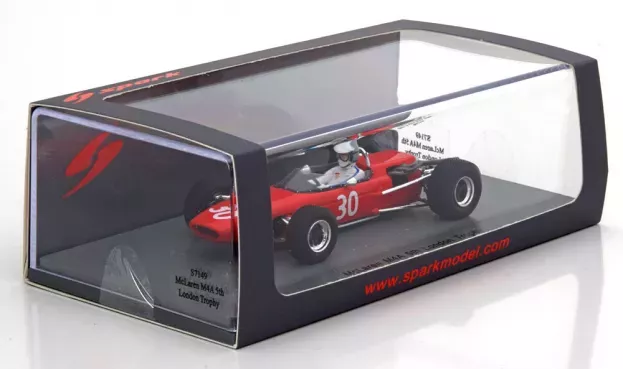 Spark Mclaren F2 M4a N 30 London Trophy 1967 Piers Courage 1:43 S7149