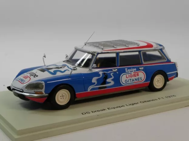 Spark Citroen Ds19 Break Assistance Team Ligier 1976 1:43 S5545