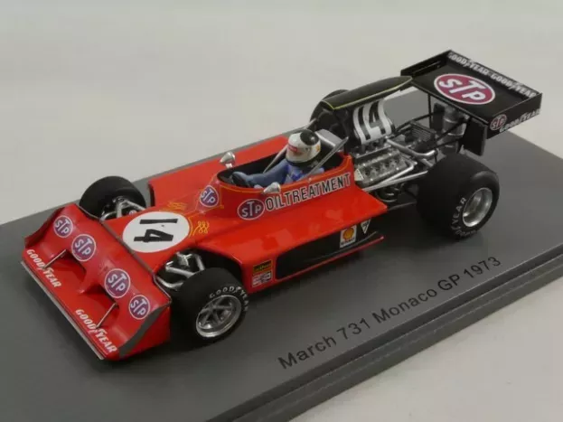 Spark March F1 731 N 14 Monaco Gp 1973 J.p.jarier 1:43 S7265