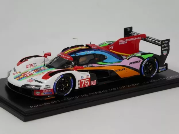 Spark Porsche 963 9rd 4.6l Turbo V8 Team Porsche Penske Motorsport N 75 24h Le Mans 2023 Felipe Nasr Mathieu Jaminet Nick Tandy 1:43 S8728