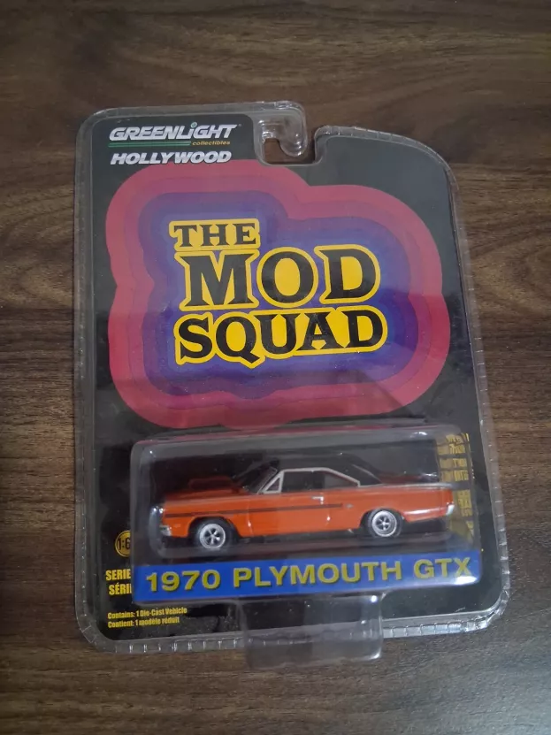 Greenlight Plymouth Gtx Coupe 1970 The Mod Squad 1:64 44890A