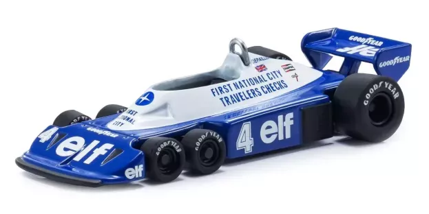Kyosho Tyrrell F1 P34 2 Elf 6 Wheeler N 4 Season 1977 Patrick Depailler 1:64 07038B6
