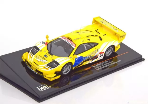 IXO Models Mclaren F-1 Gtr Bmw Team Hitotsuyama N 20 Super Gt500 300km Fuji 2005 Eiichi Tajima Mikio Hitotsuyama 1:43 GTM093