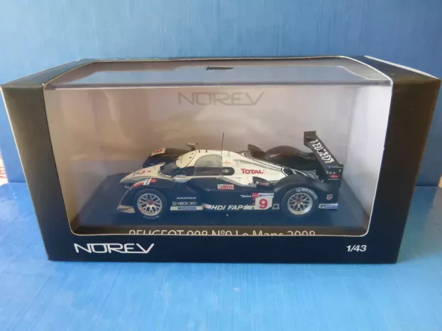 Norev Peugeot 908 Hdi N 9 3rd 24h Le Mans 2008 Klien Zonta Montagny 1:43 472724