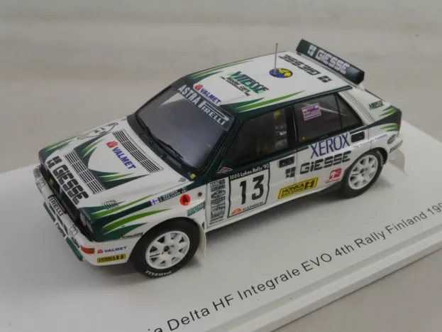 Spark Lancia Delta Hf Integrale Evo Team Giesse N 13 4th Rally 1000 Lakes 1993 Tommy Makinen Seppo Harjanne 1:43 S9027