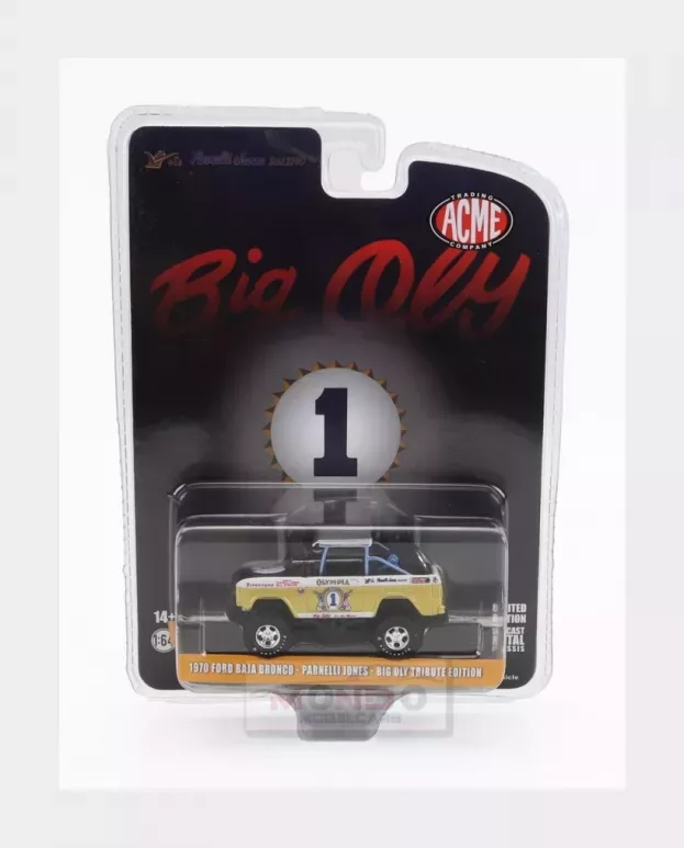Greenlight Ford Bronco N 1 Baja 1970 Big Oly Tribute Edition 1:64 51487