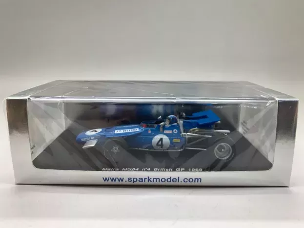Spark Matra Simca F1 Ms84 N 4 British Gp 1969 Jean Pierre Beltoise 1:43 S1608