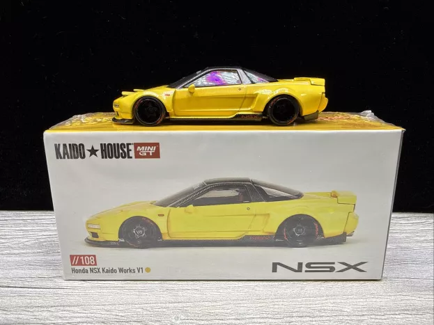 Mini-GT Honda Nsx Kaido Works V1 Coupe 2002 1:64 KHMG108