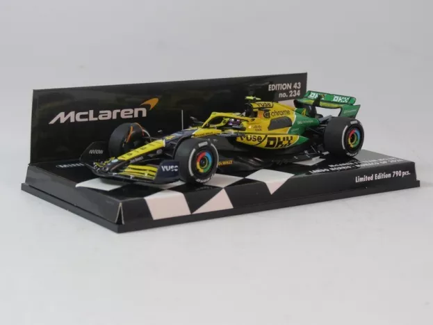 Minichamps Mclaren F1 Mcl38 Team Mclaren N 4 4th Monaco Gp senna 30th Anniversary 2024 Lando Norris 1:43 537245104