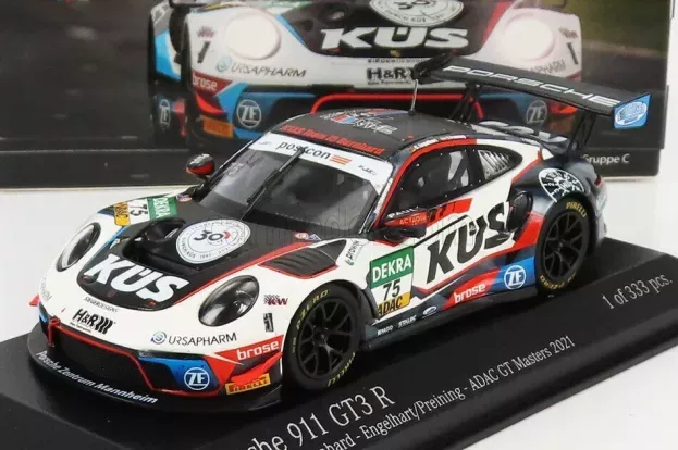 Minichamps Porsche 911 991 Gt3 R Team Kus 75 Bernhard N 75 Adac Gt Masters 2021 C.engelhart T.preining 1:43 413216075