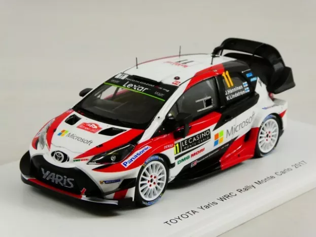 Spark Toyota Yaris Wrc N 11 Rally Montecarlo 2017 J.hanninen K.lindstrom 1:43 S5164