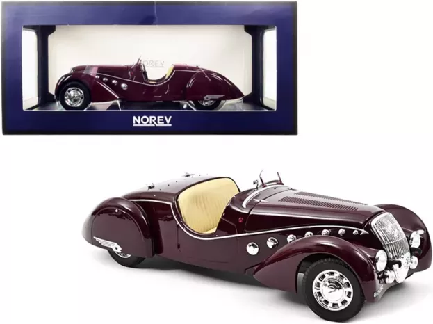 Norev Peugeot 302 Darl Mat Spider 1937 1:18 184695
