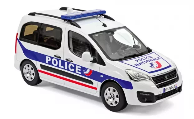 Norev Peugeot Partner Van Police Nationale 2017 1:18 184891