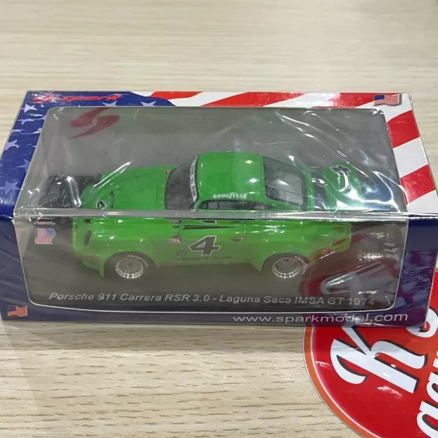 Spark Porsche 911 Rsr 3.0 Carrera N 4 Laguna Seca Imsa Gt 1974 H.haywood B.webbe 1:43 US148