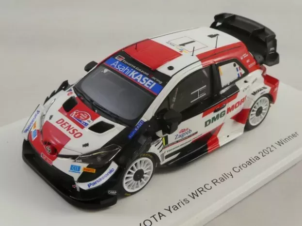 Spark Toyota Yaris Wrc N 1 Winner Rally Croatia 2021 S.ogier J.ingrassia 1:43 S6588