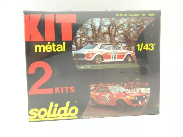 Solido Toyota 2x Celica N 18 Rac N 62 Spa 1973 1:43 5094
