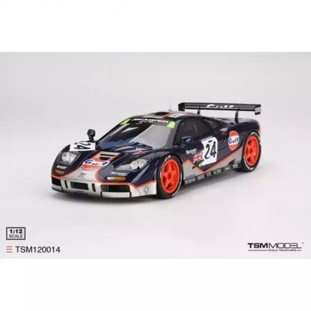 Truescale Mclaren F-1 Gtr Bmw 6.1l V12 Team Gtc Gulf Racing N 24 4th 24h Le Mans 1995 Mark Blundell Ray Bellm Maurizio Sandro Sala 1:12 TSM120014