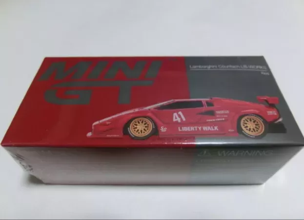 Mini GT Lamborghini Countach Lb Works N 41 Racing 2025 1:64 MGT01100-L