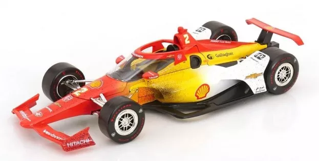 Greenlight Chevrolet Team Penske N 2 Winner Indianapolis Indy 500 Indycar Series after Race 2023 Josef Newgarden 1:18 11222