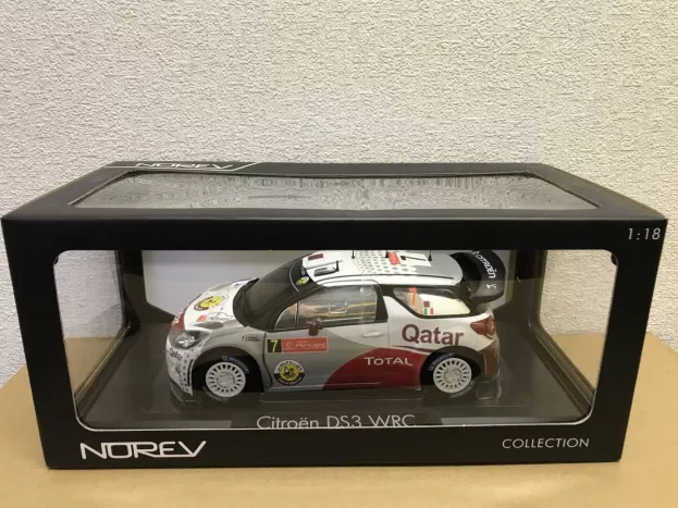 Norev Citroen Ds3 Wrc N 7 Rally Du Portugal 2012 Al-attiyah Bernacchini 1:18 181558