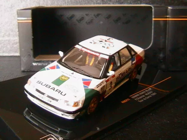 IXO Models Subaru Legacy N 3 9th Rally Tour De Corse 1991 Chatriot Francois 1:43 RAC211