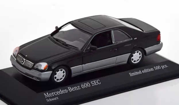 Minichamps Mercedes S-class 600sec c140 1992 1:43 943032603