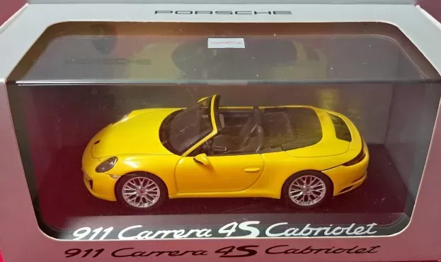 Herpa Porsche 911 991 4s Cabriolet 2015 1:43 WAP0201090G