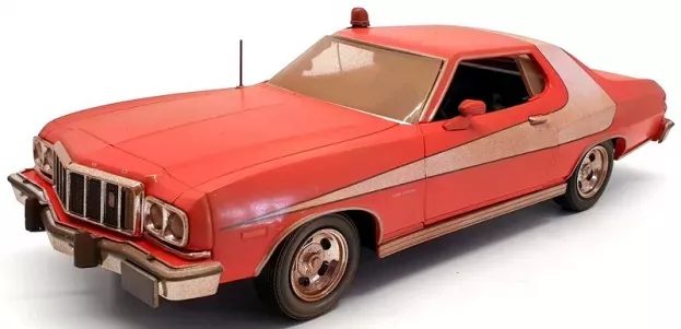 Greenlight Ford Gran Torino Coupe Weathered Version 1976 Starsky & Hutch 1:24 84121