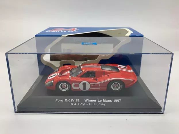 IXO Models Ford Gt40 Mkiv 7.0l V8 Team Shelby American Inc. N 1 Winner 24h Le Mans 1967 A.j.foyt D.gurney 1:43 LM1967