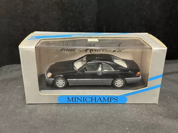 Minichamps Mercedes S-class 600sec Coupe c140 1992 1:43 32600