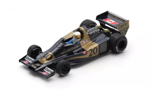 Spark Williams F1 Wolf Wr1 N 20 Winner Monaco Gp 1977 J.scheckter 1:43 S9996
