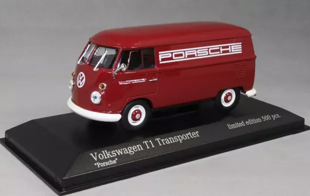 Minichamps Volkswagen T1 Van Porsche 1963 1:43 943052203