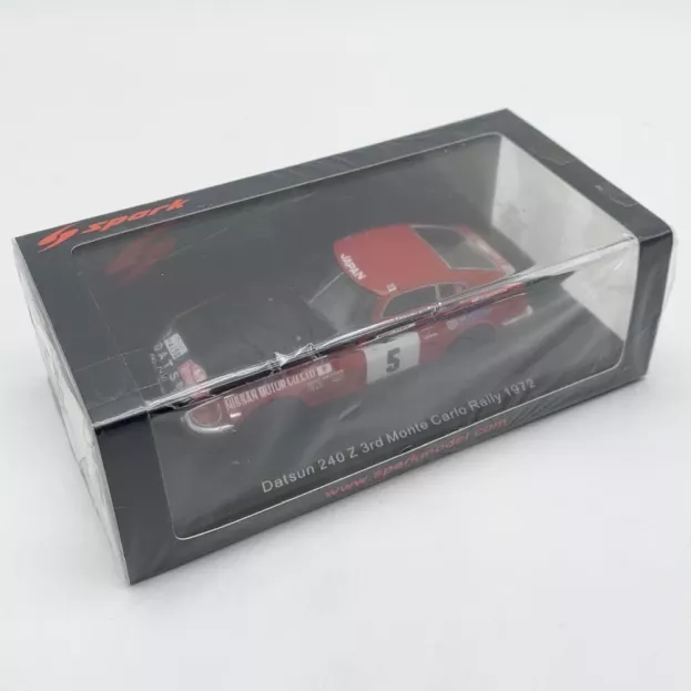 Spark Nissan Datsun 240z N 5 3rd Rally Montecarlo 1972 R.aaltonen J.todt 1:43 S6280