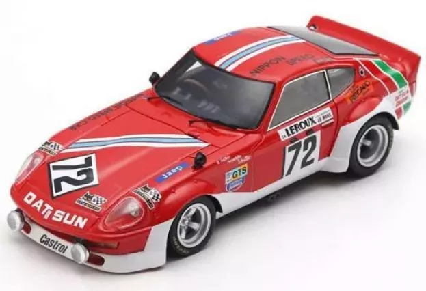 Spark Nissan Datsun 240z N 72 24h Le Mans 1975 A.haller H.schuller B.maechler 1:43 S3581