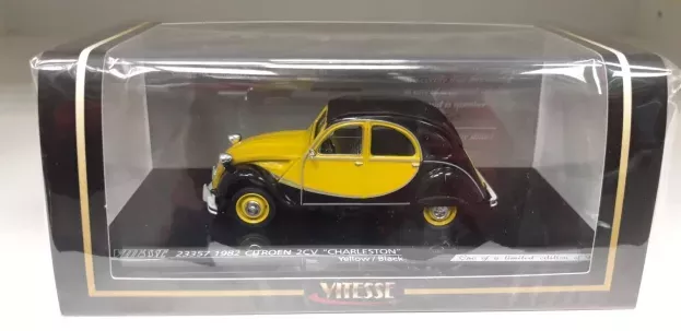 Vitesse Citroen 2cv Charleston Closed Roof 1982 1:43 23357