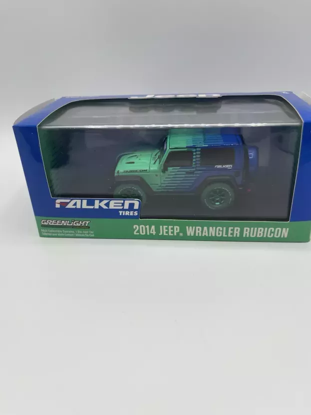 Greenlight Jeep Wrangler Rubicon Falken Tire 2014 1:43 86090