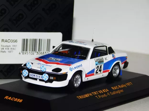 IXO Models Triumph Tr7 V8 N 24 Rac Rally 1977 T.pond F.gallagher 1:43 RAC056