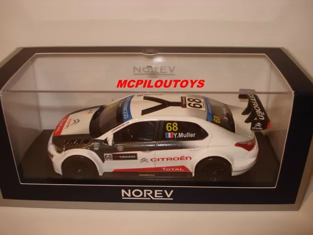 Norev Citroen C-elysee N 68 Wtcc 2015 Y.muller 1:43 155172
