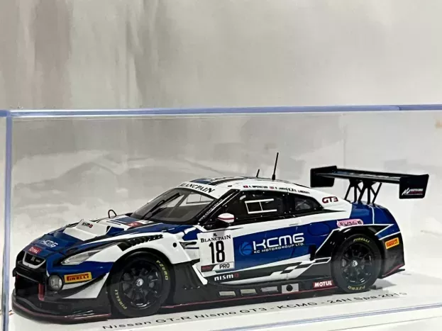 Spark Nissan Gt-r Nismo Gt3 Team Kcmg N 18 24h Spa 2019 A.imperatori O.jarvis E.liberati 1:43 SB262