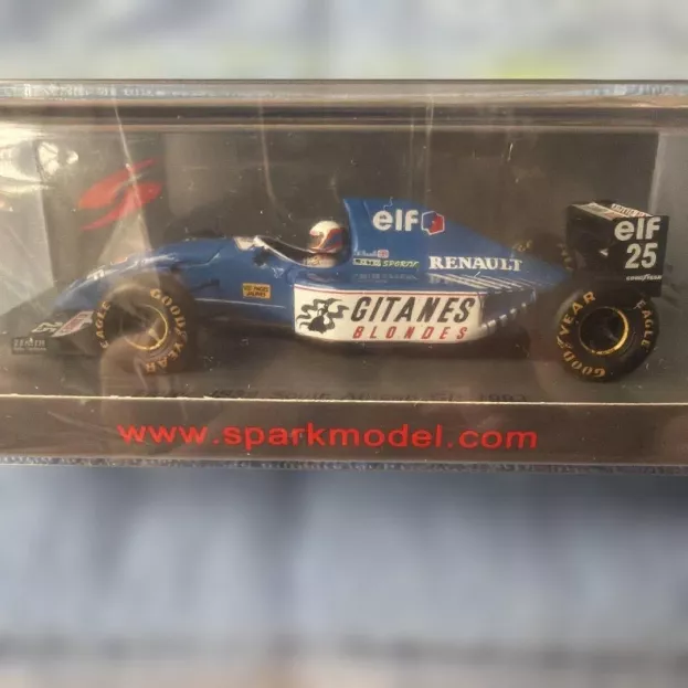 Spark Ligier F1 Js39 N 25 Sud Africa Gp 1993 Martin Brundle 1:43 S3977
