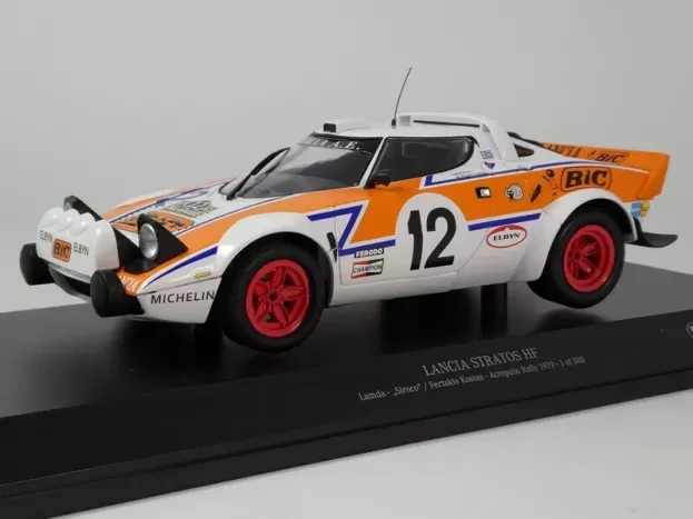 Minichamps Lancia Stratos Hf N 12 Rally Acropolis 1979 S.lambda K.fertakis 1:18 155791712