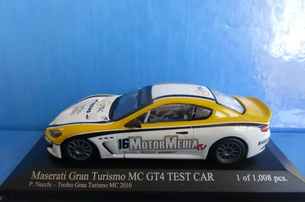 Minichamps Maserati Granturismo Mc Gt4 Coupe N 16 Trofeo Granturismo Mc 2010 Necchi 1:43 400101216