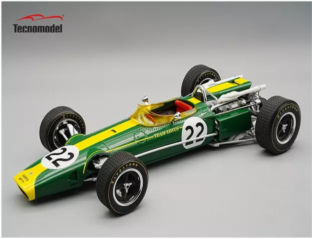 Tecnomodel Lotus F1 43 Team Lotus N 22 Monza Italy Gp 1966 Jim Clark 1:18 TM18-188E