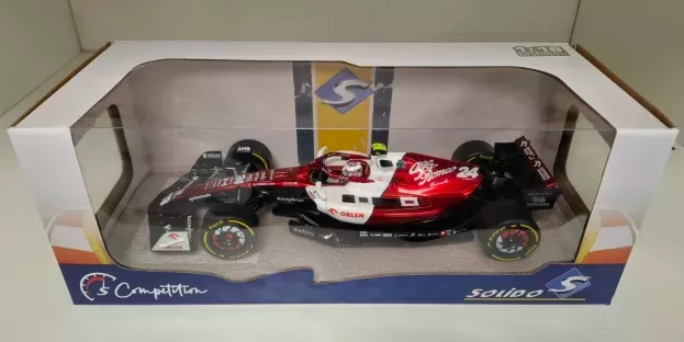 Solido Alfa Romeo F1 C42 Team Orlen Racing N 24 Canada Gp 2022 Guanyu Zhou 1:18 1810202