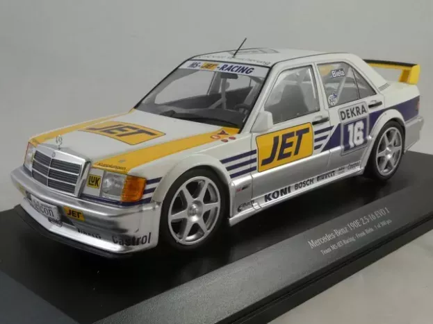 Minichamps Mercedes 190e 2.5 16 Evo Ii Team Ms-jet Racing N 16 Dtm Season 1990 F.biela 1:18 155903616