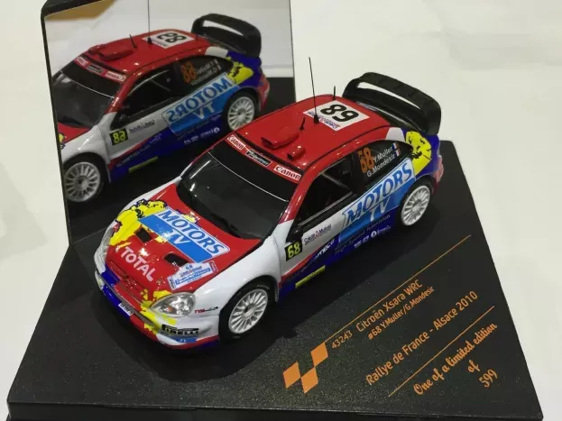Vitesse Citroen Xsara Wrc N 68 Rally De France Alsace 2010 Y. Muller G. Mondesir 1:43 43243